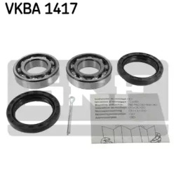 Комплект подшипника SKF VKBA 1417